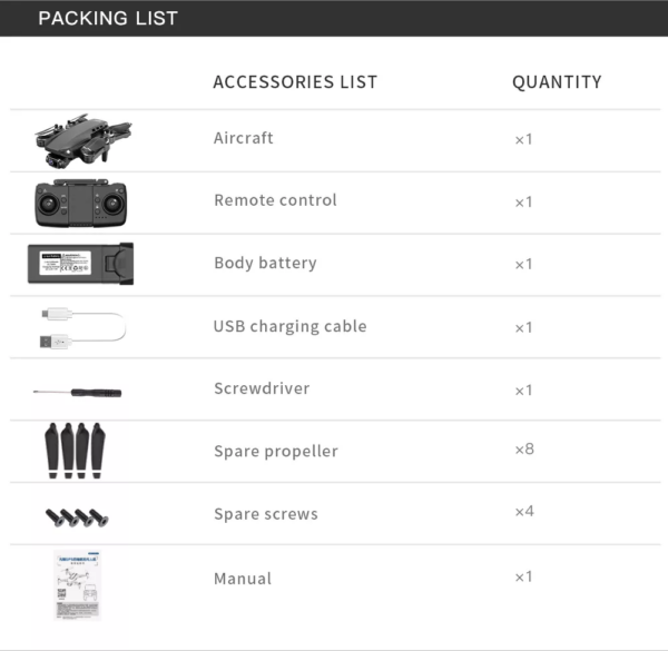 LUXWALLET Libra LAOS - WiFi GPS 4K Drone – Laser Obstakel Ontwijking - 30KM/h - 214 Gram - 2MP - Stabilisator - 1200m + 2x Accu - Afbeelding 5