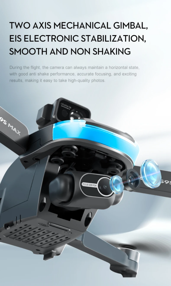 LUXWALLET SkyBlitz – 5G GPS Drone – Laser Obstacle Avoidance – Return To Home – Volg Mij Modus – Gebaren Foto – Multi Vluchtmodus – 50x Zoom - Zwart - Afbeelding 18