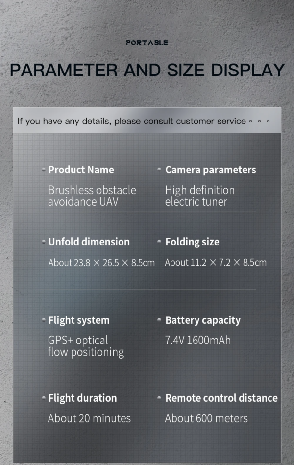 LUXWALLET SkyPulse – 2.4GHZ GPS Quadcopter Drone – Laser Obstacle Avoidance – Return To Home - Multiplunt Vluchtmodus - EIS Stabilisator – 600 Meter Afstand - Zwart - Afbeelding 21