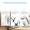 LUXWALLET DataSwift – USB 3.0 Naar USB-C 3.0 Flashdrive - 360° Rotatie – USB Stick – OTG – 256GB - Zilver - Afbeelding 8