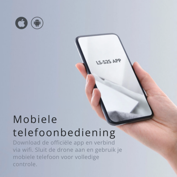 LUXWALLET Libra Spectra2 – 2025 Editie - Drone Met Laser Obstakel Ontwijking – Headless Modus – Routeplanning Via App - 360° Stuntmodus – Volg Mij Modus – Drone Onder A1 - Wit - Afbeelding 13