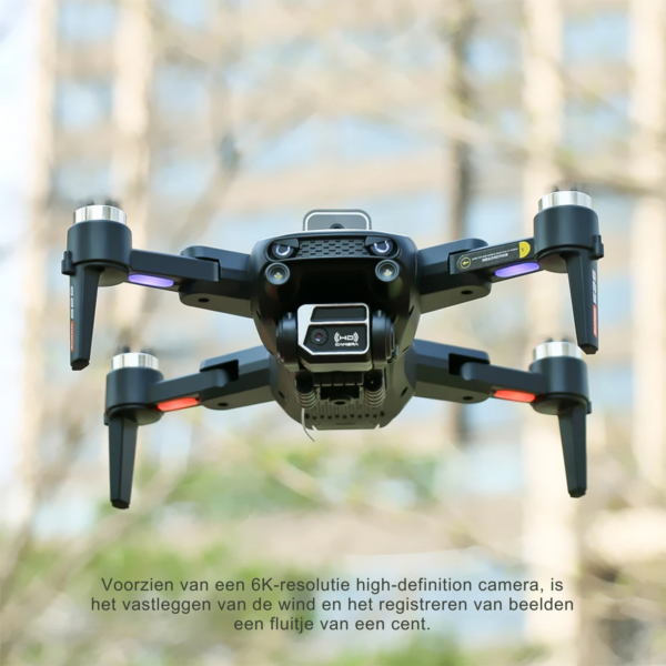 LUXWALLET Libra Spectra2 – 2025 Editie - Drone Met Laser Obstakel Ontwijking – Headless Modus – Routeplanning Via App - 360° Stuntmodus – Volg Mij Modus – Drone Onder A1 - Wit - Afbeelding 20