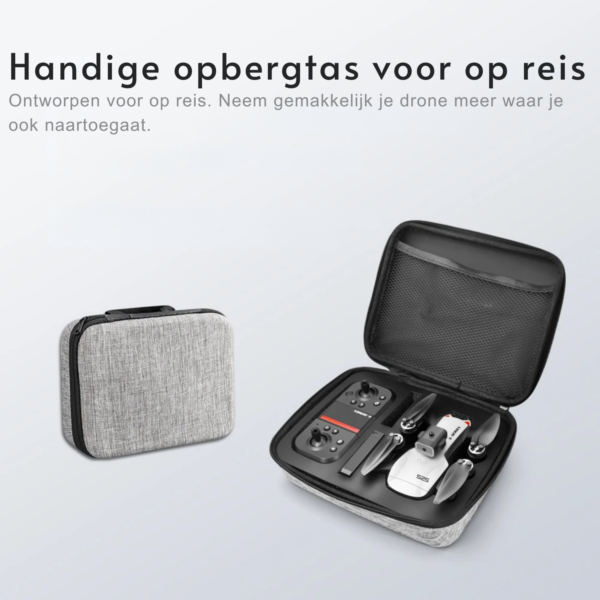 LUXWALLET Libra Spectra2 – 2025 Editie - Drone Met Laser Obstakel Ontwijking – Headless Modus – Routeplanning Via App - 360° Stuntmodus – Volg Mij Modus – Drone Onder A1 - Wit - Afbeelding 6