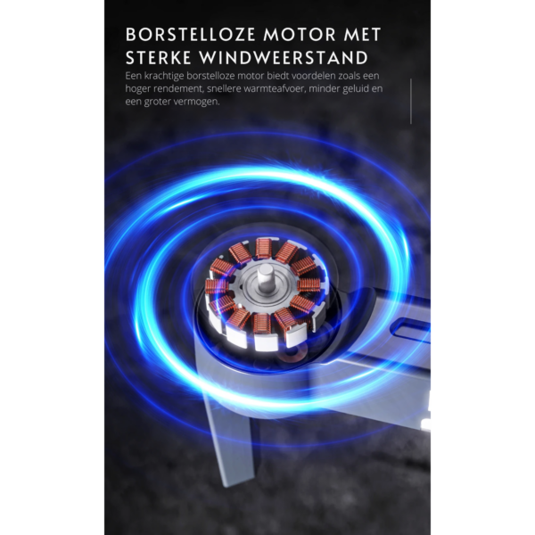 LUXWALLET Libra Spectra – Drone Met Laser Obstakel Ontwijking - Dual-camera Systeem – Optische Vlieg Positionering – Stijgen En Landen Met Een Knop – Headless Modus - Afbeelding 7