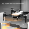 LUXWALLET Libra Spectra2 – 2025 Editie - Drone Met Laser Obstakel Ontwijking – Headless Modus – Routeplanning Via App - 360° Stuntmodus – Volg Mij Modus – Drone Onder A1 - Wit - Afbeelding 23