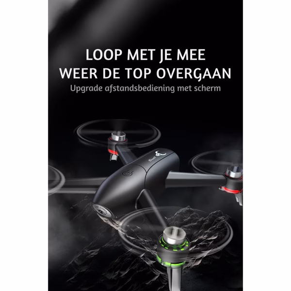 LUXWALLET SG-ProX V2 - Camera Drone Beginner / Kids – 480P Dual-Camera - Opstijgen en Landen Met Eén Knop - Routeplanning Via De App - Borstelloze Motoren – Mobiele App – 64GB Micro SD Kaart - Zwart - Afbeelding 12