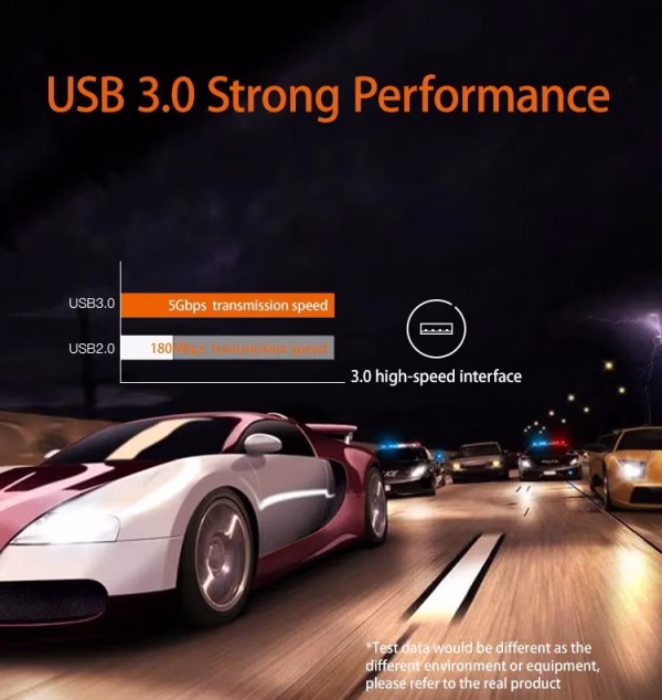 LUXWALLET SwiftStick - USB 3.0 Flashdrive - 360° Draaibare Cover – Sleutelhangerdesign - Ultrasterke Zinklegering - Windows 98/2000/XP/Vista/7/8/10/11 - MacOS 9.x en hoger - Linux Kernel 2.4.x en hoger – 128GB - Afbeelding 9