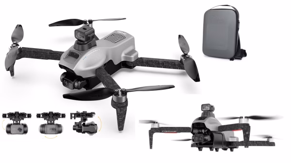 LUXWALLET Drone Propellers – Geschikt voor De LUXWALLET Nocchi Fly Carbon & F13 Drone – Drone Accessoires – Zwart - Afbeelding 2